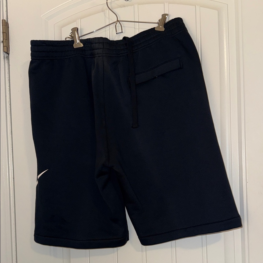 Nike Black Men's Shorts with White Swoosh - Picture 8 of 8
